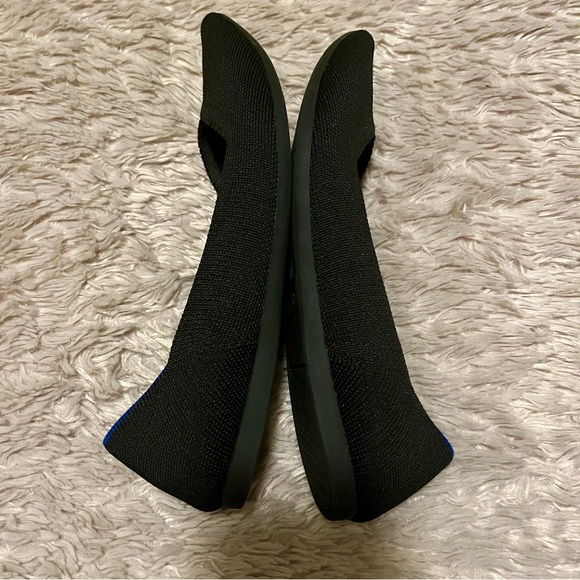 Rothy's The Point Black Shoes Ballet Flats Pointed Toe Soft Recycle Size W7 - Picture 5 of 14